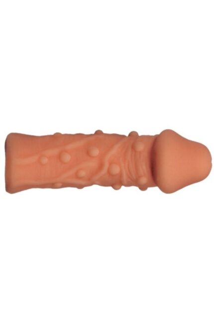 Cock Sleeve penisler Için Çok Özel Üretim Kılıf realistik Et Dokusunda Silikon Materyel üzerindeki Yumuşak Doku ve Özel Kabartmalr sayesinde Uyarıcı ve Haz Arttırıcı Özellik