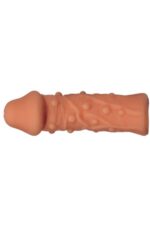 Cock Sleeve penisler Için Çok Özel Üretim Kılıf realistik Et Dokusunda Silikon Materyel üzerindeki Yumuşak Doku ve Özel Kabartmalr sayesinde Uyarıcı ve Haz Arttırıcı Özellik