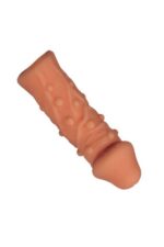 Cock Sleeve penisler Için Çok Özel Üretim Kılıf realistik Et Dokusunda Silikon Materyel üzerindeki Yumuşak Doku ve Özel Kabartmalr sayesinde Uyarıcı ve Haz Arttırıcı Özellik