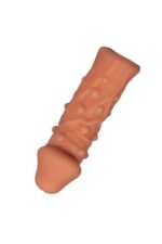 Cock Sleeve penisler Için Çok Özel Üretim Kılıf realistik Et Dokusunda Silikon Materyel üzerindeki Yumuşak Doku ve Özel Kabartmalr sayesinde Uyarıcı ve Haz Arttırıcı Özellik