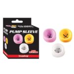 Pump Sleve 3 Renkli Pompa Başlığı 3 Adet