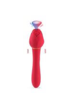 TINDA – 20 MOD GÜÇLÜ TİTREŞİM, 12 MOD EMME, ANAL-VAJİNAL-KLİTORİS UYARICI, ÇİFT MOTORLU