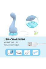 Swan-B App -Lila Renkli Vibratör 7 Emme ve Titreşim Modu Vajinal-Anal Kullanım Iç Çamaşır Içinde Kullanım , Günlük Hayatta Kulanılabilme 13.5 cm Yükseklik(Uzunluk), 6,5 cm Eninde
