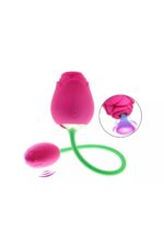 Rose Vibratör 5 Fonksiyonlu Emme Özelliği Vajinal-Klitoris ve G Uyarıcı Olarak Kullanıma Uygun Çift Motorlu 10 Mod Güçlü Titreşim Klitoris – G Nokta Uyaran Usb Şarj 7.6 Cm Gül Vibratör