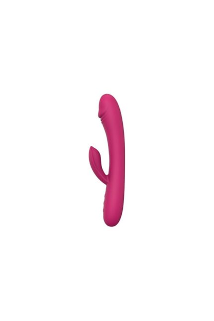 20 Cm Boyunda Usb Şarjlı Güçlü Ayarlı Titreşimli Klitoris Uyarıcı Tavşan Vibratör