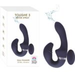 Dual Pleasure Vibrator / Su Fışkırtmalı Vibratör Çift Motorlu 10 Fonksiyon, Kumandalı Güçlü Titreşim Modu G Noktası ve Klitoris Uyarıcı