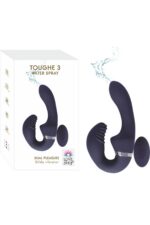 Dual Pleasure Vibrator / Su Fışkırtmalı Vibratör Çift Motorlu 10 Fonksiyon, Kumandalı Güçlü Titreşim Modu G Noktası ve Klitoris Uyarıcı