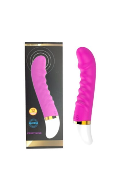 Silikon Vibratör Silikon Tavşan Vibratör Klitoris Uyarıcılı 12 Fonksiyonel Titreşimli 18 cm Uzunluk
