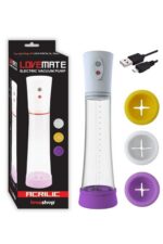 Lovemate Electrik Pump USB Şarz /- Elektrikli Penis Pompası – Yüksek Kalite – Güçlü Vakum Gücü – Dokunmatik Kullanım
