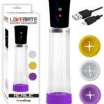 ‘- Lovemate Güçlü Performanslı Elektrikli Penis Pompası – USB Şarjlı, Anında Etki- GÜÇLÜ VAKUM GÜCÜ – DOKUNMATİK KULLANIM – ÜÇ YEDEK BAŞLIK