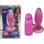 Cyber Titreşimli Mor Renkli Anal Plug – 10 cm Uzunluk