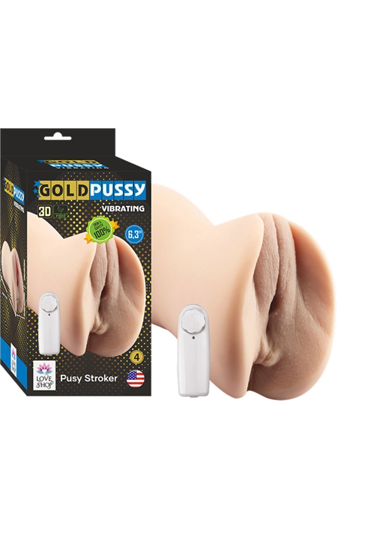 GOLD PUSSY VIBRATING / Titreşimli Cep Vajinası – Vajinal Giriş, 16.8 cm Derinlik, Açık Ten Rengi GOLD PUSSY VIBRATING / Titreşimli Cep Vajinası – Vajinal Giriş, 16.8 cm Derinlik, Açık Ten Rengi