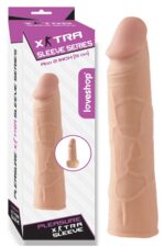 5cm Dolgu Uzatmalı Toplam 17 cm Penis Kılıfı – Ten Hassasiyetinde Tpi Materyal