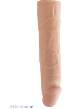 5cm Dolgu Uzatmalı Toplam 17 cm Penis Kılıfı – Ten Hassasiyetinde Tpi Materyal