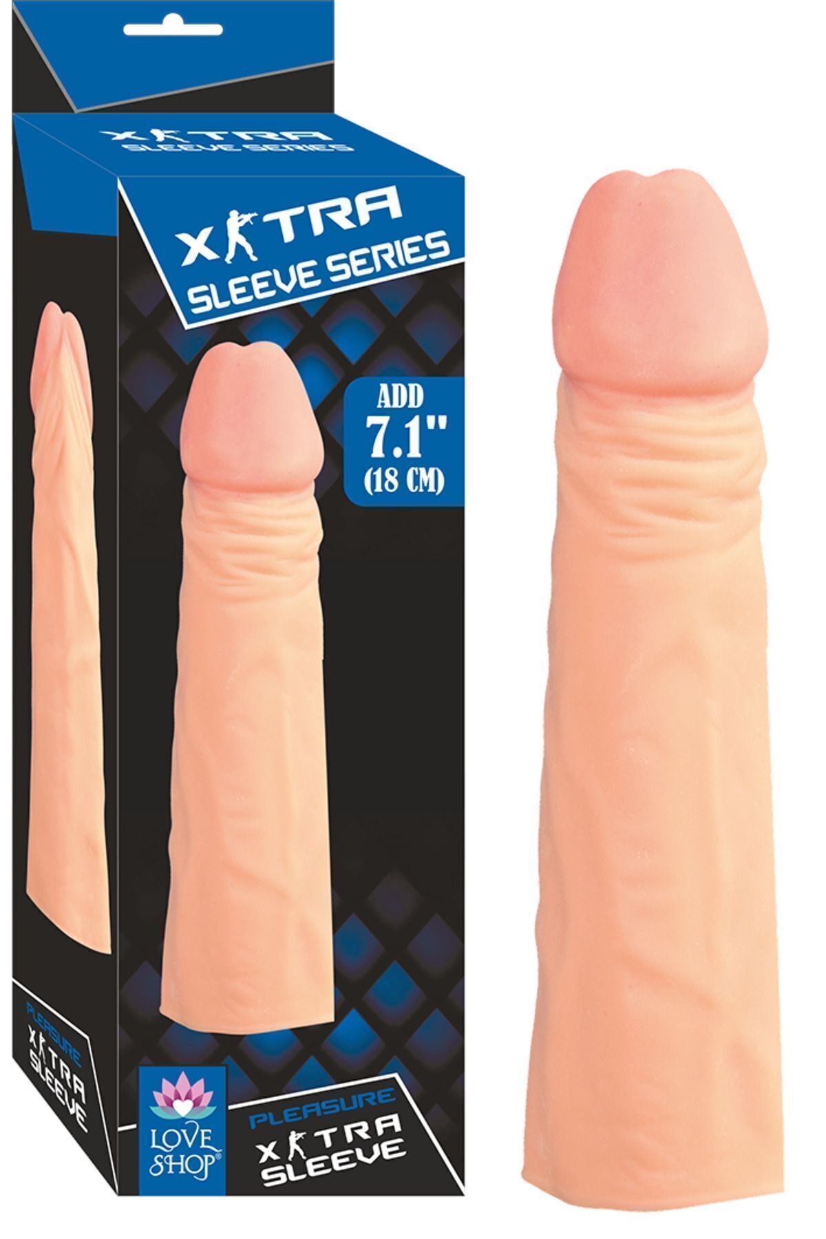Toplam Uzunluğu 17 cm/ 5 cm Dolgulu Penis Kılıfı Ten Hassasiyetinde Toplam Uzunluğu 17 cm/ 5 cm Dolgulu Penis Kılıfı Ten Hassasiyetinde