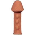 Ekstra Dolgu İle Kalınlaştıran Penis Kılıfı – COCK SLEEVE Kabatma Desenli Tırtıklı