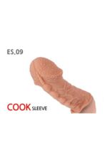 Ekstra Dolgu İle Kalınlaştıran Penis Kılıfı – COCK SLEEVE Kabatma Desenli Tırtıklı