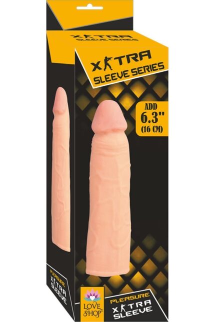 5 cm Uzatmalı, Toplam 16 cm Uzunluğunda Penis Kılıfı