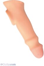 X-Tender Series-X-Tender Realistik Sleve – 18 cm Uzunluk. 5 cm Uzatma- 140 gr Ağırlığında – Gerçekçi Ten Dokusunda18 cm Yüksek Kalite, Gerçekçi Ten Dokulu Penis Kılıfı Testis Geçmeli 5 cm Dolgulu
