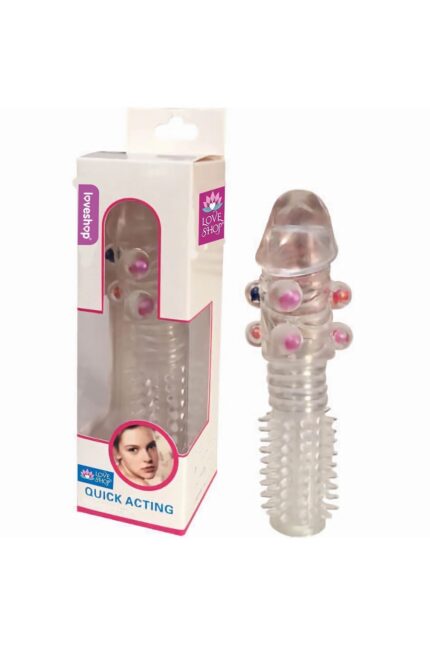 Vajinal Uyarı Özelliği, Penis Kılıfı – Tırtıklı Boncuklu