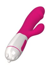 Usb Şarj 18 Cm Tam Silikon 36 Mod. Güçlü Ayarlı Titreşim Klitoris Uyarıcı Tavşan Vibratör