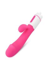Usb Şarj 18 Cm Tam Silikon 36 Mod. Güçlü Ayarlı Titreşim Klitoris Uyarıcı Tavşan Vibratör