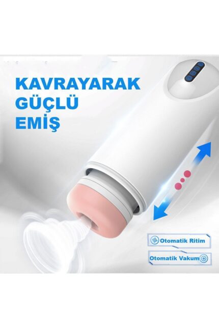 Alien Mastürbator Emme-İtmeGüçlü Ve Sessiz10 Fonksiyon Güçlü Titreşim4 Fonksiyon İleri-Geri