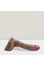 Ultra Gerçekçi Çift Katmanlı Dildo – Esnek Eğilip Bükülen Kıkırdaklı Silikon Vantuzlu 21.5 cm