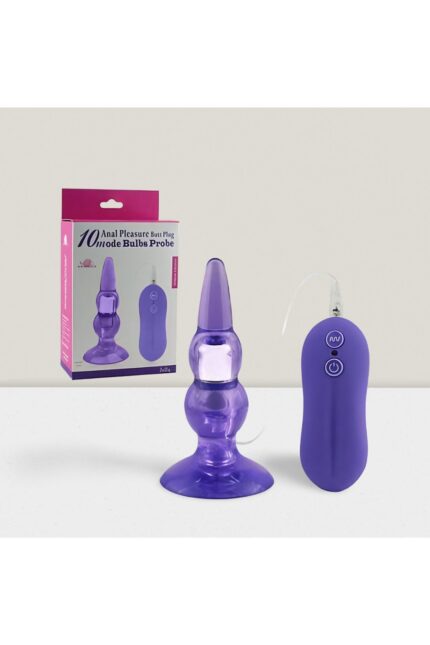 Anal Zevk 10 Mod Twister Özellikli Plug – Titreşimli Anal Deneyim