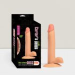 21,5 cm Realistik Penis Dildo – Açık Ten Rengi Vantuz Özellikli – Lüks Malzeme & Cilt Dostu