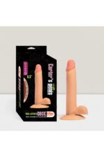 21,5 cm Realistik Penis Dildo – Açık Ten Rengi Vantuz Özellikli – Lüks Malzeme & Cilt Dostu