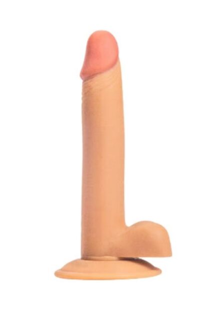 21,5 cm Realistik Penis Dildo – Açık Ten Rengi Vantuz Özellikli – Lüks Malzeme & Cilt Dostu