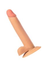 21,5 cm Realistik Penis Dildo – Açık Ten Rengi Vantuz Özellikli – Lüks Malzeme & Cilt Dostu