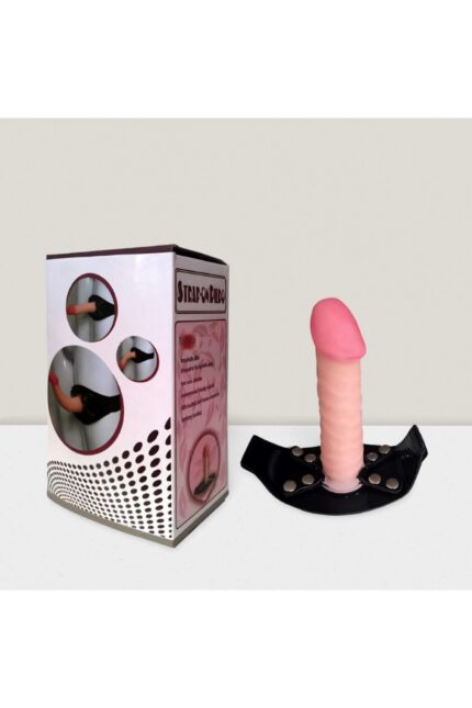 15 cm Dize Takılabilen Kemerli Kıkırdak DildoStrap-On Bendable Dildos