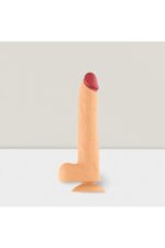 Realistik Penis Vibratör 19 cm Açık Ten Rengi 12 Titreşim Modu Yüksek Vantuzlu 360 Derece Rotasyon Isıtmalı