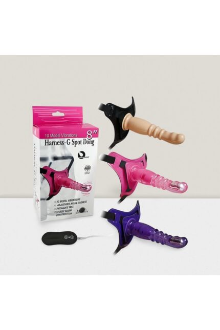 Belden Bağlamalı Mavi Renkte 10 Farklı Titreşim Modunda Silikon Dildo