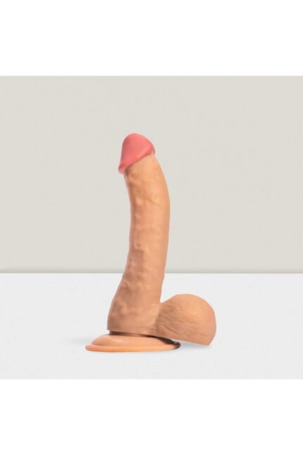 Samuel Penis Dildo Realistik – Vantuzlu – Ten Rengi – Lüks – PVC İçermez23 cm
