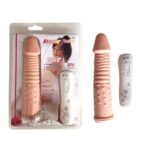 Özel Tırtıklı Titreşimli Kumandalı Dildo – Yukarı Aşağı Rotasyonlu ve Realistik Doku Vibratör Penis