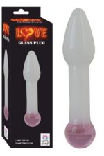 Cam Anal Plug – Cilt Dostu – Özel Tasarım – Kolay Temizlenebilir – Uzunluk 13.5 cm 3,2 Çap