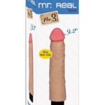 Mr. Real No: 3 / Vibratör Realistik Damarlı Dildo – 23.3 cm Uzunluk, Titreşimli, Güçlü