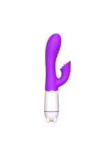 Sessiz USB Şarjlı Klitoris Uyarıcı Tavşan Vibratör – 19 cm – Mor 36 Mod Titreşim
