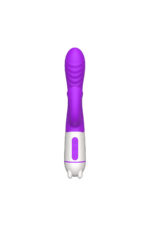 Sessiz USB Şarjlı Klitoris Uyarıcı Tavşan Vibratör – 19 cm – Mor 36 Mod Titreşim