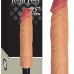 Titreşimli Damarlı Vibratör Dildo – Realistik Dokular, 19 cm Ten Hassasiyetinde Realistik