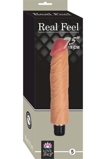 Titreşimli Damarlı Vibratör Dildo – Realistik Dokular, 19 cm Ten Hassasiyetinde Realistik