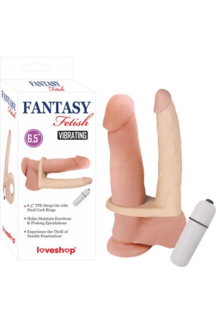 Penis Takmalı Anal Kullanım İçin Penis Titreşimli