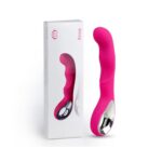 Mor Renkli USB Şarjlı Titreşimli Vibratör – 10 Mod – 20 cm