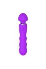 Mor Isıtıcılı Titreşimli Massage Vibratör – Klitoris Uyarıcı -22 cm Uzunluk – 36 Fonksiyon-2 Motor