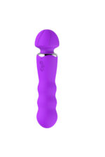Mor Isıtıcılı Titreşimli Massage Vibratör – Klitoris Uyarıcı -22 cm Uzunluk – 36 Fonksiyon-2 Motor