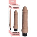 Realistik Damarlı Titreşimli Dildo – Özel Modlar-18 cm