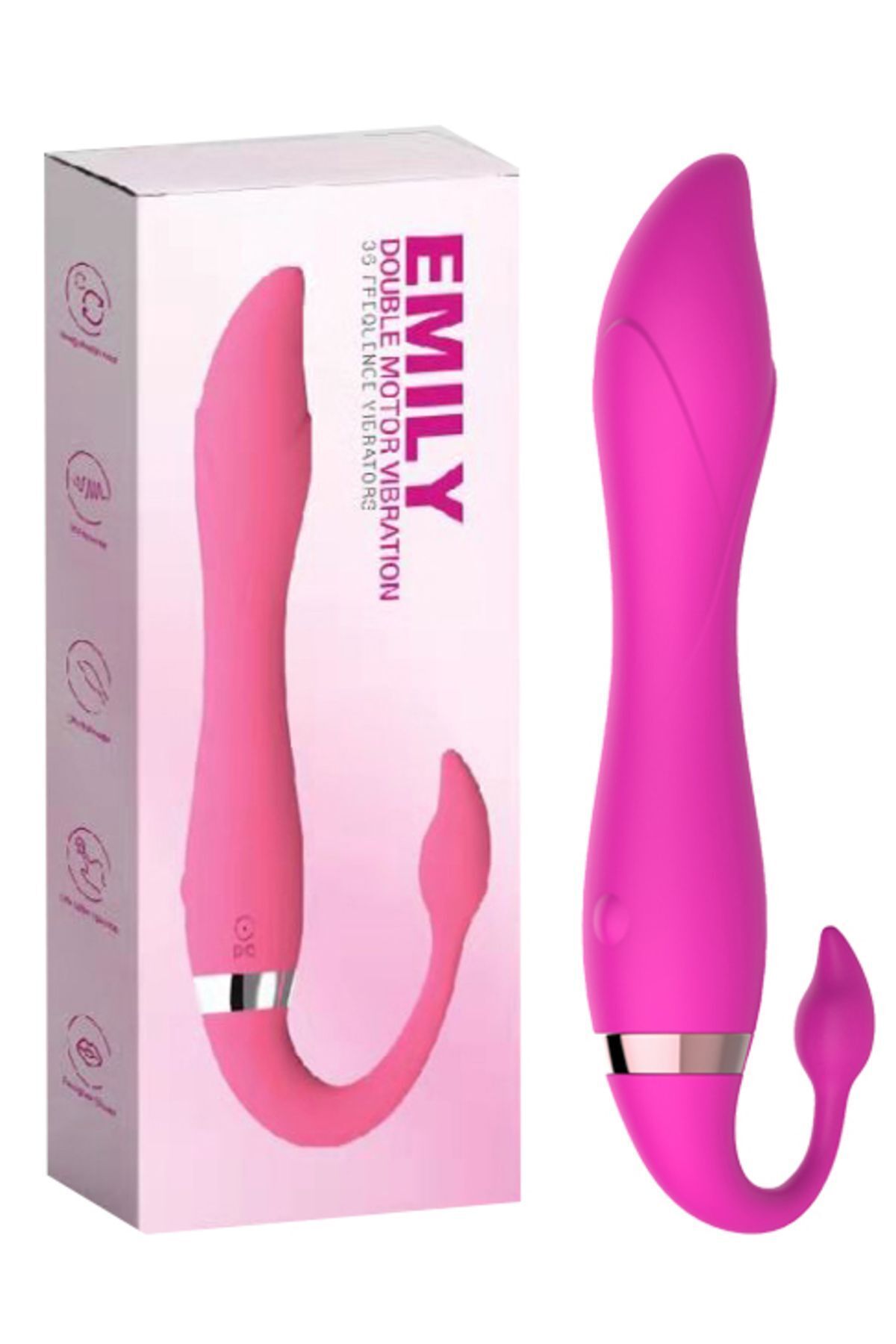 % 100 Slikon USB Şarj 36 Fonksiyon Titreşim 2 Motorlu 20 CM Klitoris Uyarıcılı % 100 Slikon USB Şarj 36 Fonksiyon Titreşim 2 Motorlu 20 CM Klitoris Uyarıcılı